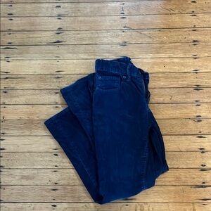 Dark Blue Courduroys